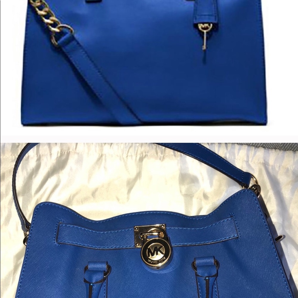 MK blue bag